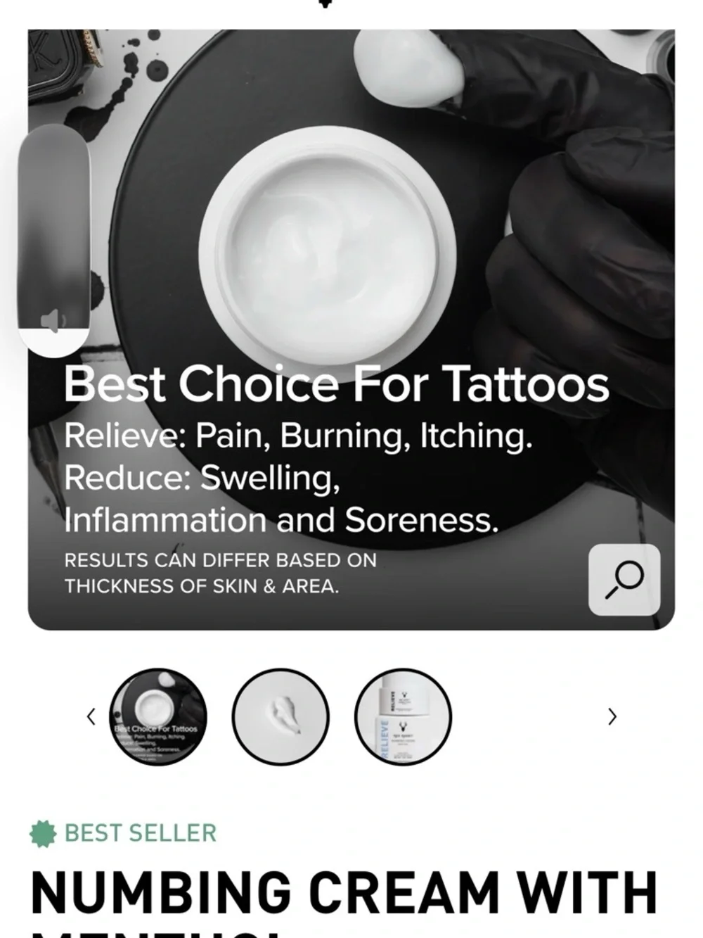 Relieve | Mad Rabbit Numbing Cream | Tattoo | Clean Ingredients Easy Heal NWT 1
